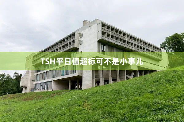 TSH平日值超标可不是小事儿